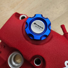 Load image into Gallery viewer, Brand New Jdm Blue Spoon Sports Engine Oil Cap Emblem For Honda / Acura