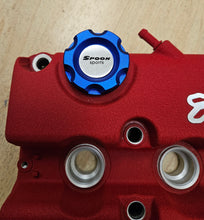 Load image into Gallery viewer, Brand New Jdm Blue Spoon Sports Engine Oil Cap Emblem For Honda / Acura