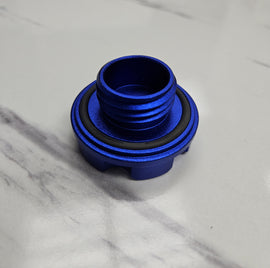 Brand New Jdm Blue Spoon Sports Engine Oil Cap Emblem For Honda / Acura