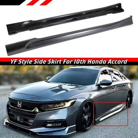 Brand New Yofer 2018-2022 Honda Accord Modern Steel Metallic Add-On Side Skirt Extensions Splitter
