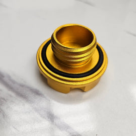 Brand New Jdm Gold Spoon Sports Engine Oil Cap Emblem For Honda / Acura