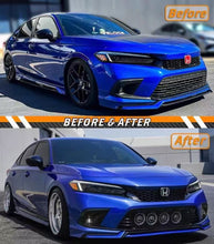 Load image into Gallery viewer, BRAND NEW 2022-2024 HONDA CIVIC TYPE-R FL5 STYLE GLOSS BLACK FRONT LOWER GRILLE GRILL