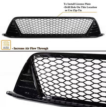 Load image into Gallery viewer, BRAND NEW 2022-2024 HONDA CIVIC TYPE-R FL5 STYLE GLOSS BLACK FRONT LOWER GRILLE GRILL