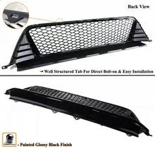 Load image into Gallery viewer, BRAND NEW 2022-2024 HONDA CIVIC TYPE-R FL5 STYLE GLOSS BLACK FRONT LOWER GRILLE GRILL