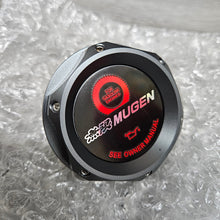 Load image into Gallery viewer, Brand New Jdm Gunmetal Engine Oil Cap With Mugen Sticker Emblem For Honda / Acura