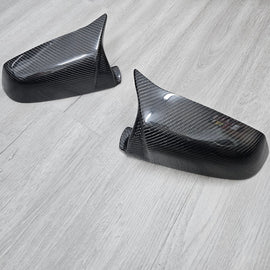 Brand New 2010-2013 BMW F10 F11 F18 5-Series M STYLE REAL CARBON FIBER DIRECT REPLACEMENT MIRROR CAP COVER