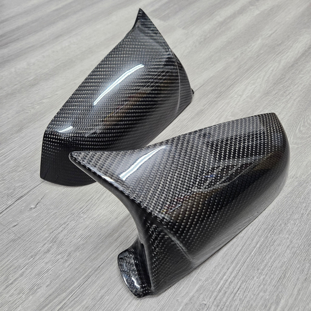Brand New 2010-2013 BMW F10 F11 F18 5-Series M STYLE REAL CARBON FIBER DIRECT REPLACEMENT MIRROR CAP COVER