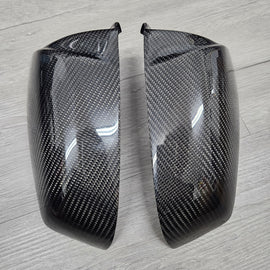 Brand New 2010-2013 BMW F10 F11 F18 5-Series M STYLE REAL CARBON FIBER DIRECT REPLACEMENT MIRROR CAP COVER