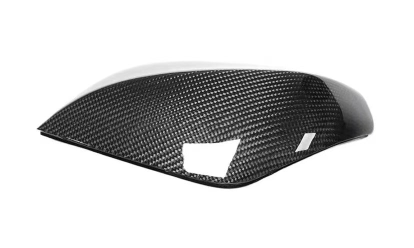 Brand New 2014-2024 INFINITI Q50 Q60 REAL CARBON FIBER DIRECT REPLACEMENT MIRROR CAP COVER