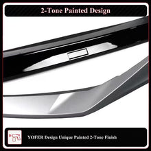 Load image into Gallery viewer, BRAND NEW 3PCS 2025-2026 Honda Civic 11th Gen Yofer Painted Solar Silver Black 2 Tone Bumper Lip Splitter Kit