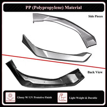 Load image into Gallery viewer, BRAND NEW 3PCS 2025-2026 Honda Civic 11th Gen Yofer Painted Solar Silver Black 2 Tone Bumper Lip Splitter Kit