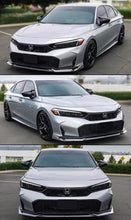 Load image into Gallery viewer, BRAND NEW 3PCS 2025-2026 Honda Civic 11th Gen Yofer Painted Solar Silver Black 2 Tone Bumper Lip Splitter Kit