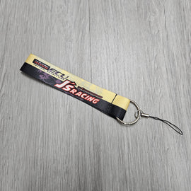 BRAND NEW JDM J'S RACING DOUBLE SIDE Racing Cell Holders Keychain Universal