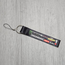 BRAND NEW JDM MONSTER DOUBLE SIDE Racing Cell Holders Keychain Universal