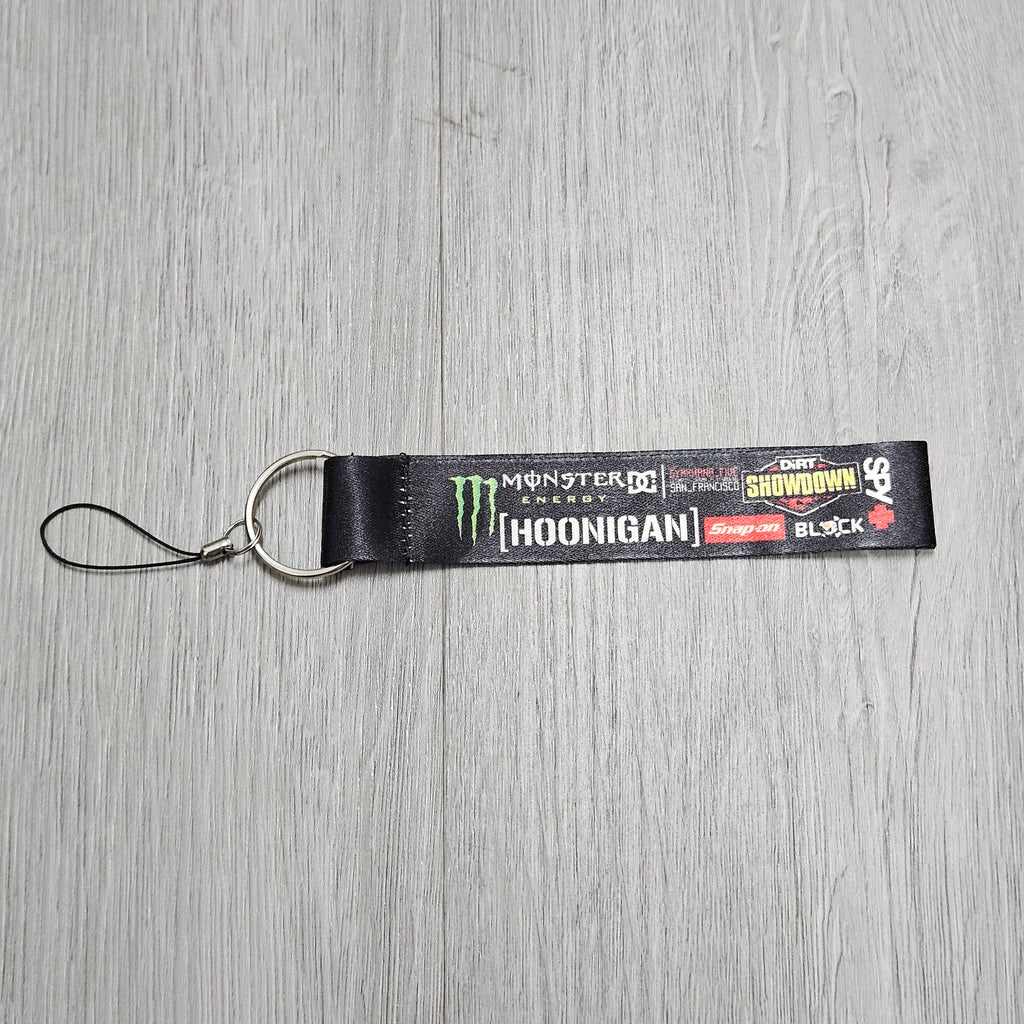BRAND NEW JDM MONSTER DOUBLE SIDE Racing Cell Holders Keychain Universal