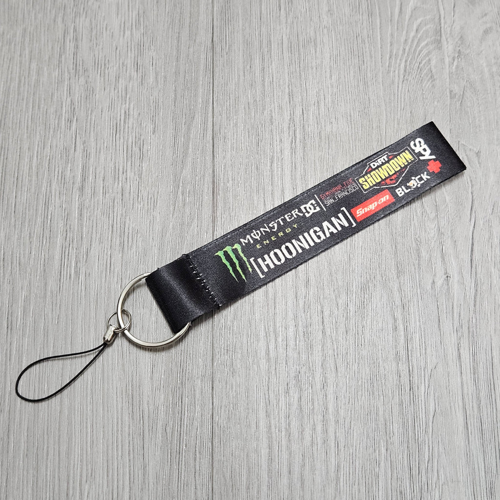 BRAND NEW JDM MONSTER DOUBLE SIDE Racing Cell Holders Keychain Universal