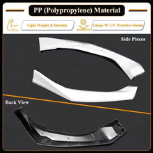 Load image into Gallery viewer, BRAND NEW 3PCS 2025-2026 Honda Civic 11th Gen Yofer Pearl White Black 2 Tone Bumper Lip Splitter Kit
