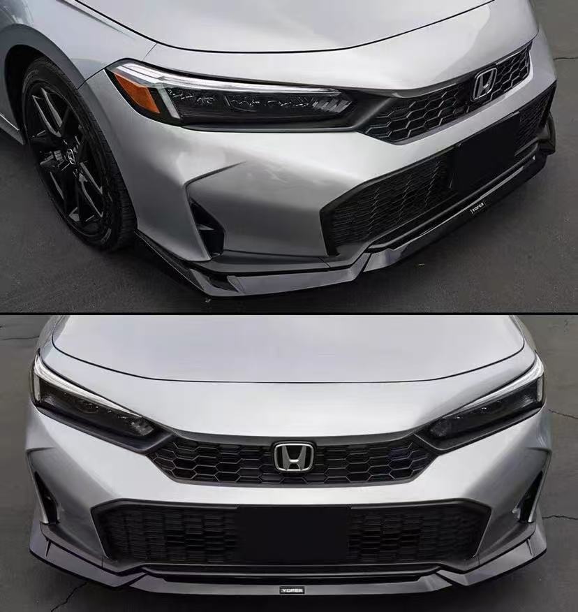Yofer Emblems BRAND NEW 3PCS 2025-2026 Honda Civic 11th Gen Yofer Glossy Black Front ...