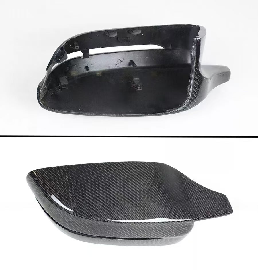 Brand New 2017-2023 BMW G20 G22 G26 G30 G42 G15 G11 REAL CARBON FIBER M STYLE SIDE MIRROR COVERS REPLACEMENT