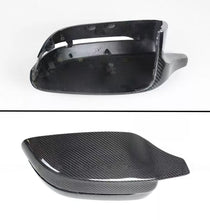 Load image into Gallery viewer, Brand New 2017-2023 BMW G20 G22 G26 G30 G42 G15 G11 REAL CARBON FIBER M STYLE SIDE MIRROR COVERS REPLACEMENT