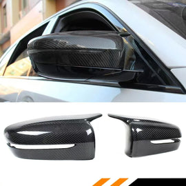 Brand New 2017-2023 BMW G20 G22 G26 G30 G42 G15 G11 REAL CARBON FIBER M STYLE SIDE MIRROR COVERS REPLACEMENT