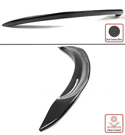 Brand New 2024-2026 Tesla Model 3 Highland V Style Real Carbon Fiber High Kick Trunk Spoiler Wing