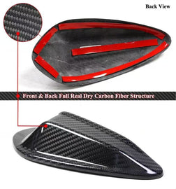 BRAND NEW 2023-2025 BMW G05 G07 G09 X1 X2 X5 X7 X5M XM REAL CARBON FIBER SHARK FIN ANTENNA COVER CAP