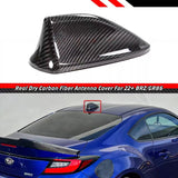 BRAND NEW 2022-2025 SUBARU BRZ TOYOTA GR86 REAL CARBON FIBER SHARK FIN ANTENNA COVER CAP