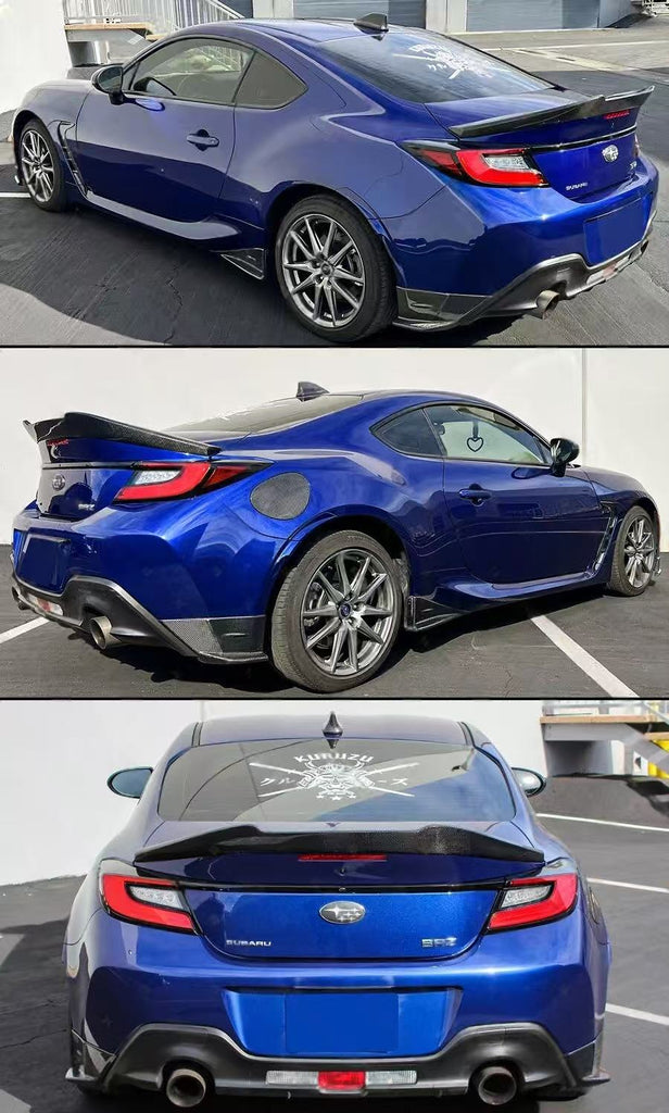 BRAND NEW 2022-2025 SUBARU BRZ TOYOTA GR86 REAL CARBON FIBER SHARK FIN ANTENNA COVER CAP