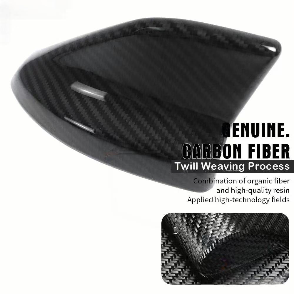 BRAND NEW 2024-2025 FORD MUSTANG REAL CARBON FIBER SHARK FIN ANTENNA COVER CAP