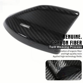 BRAND NEW 2024-2025 FORD MUSTANG REAL CARBON FIBER SHARK FIN ANTENNA COVER CAP