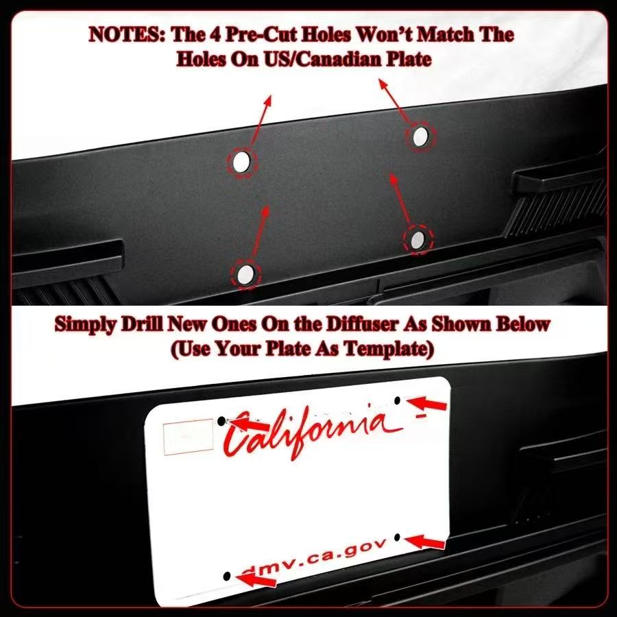 BRAND NEW 2025-2026 Tesla Model Y Juniper Yofer Matte Black Rear Bumper Diffuser Kit