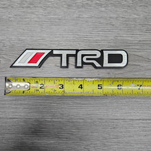 Load image into Gallery viewer, BRAND NEW 1PCS 3D Aluminum TRD Car Front/Rear Badge Fender Body Emblem Decal Sticker