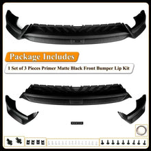Load image into Gallery viewer, BRAND NEW 2025-2026 Tesla Model Y Juniper Matte Black Front Bumper Lip Kit By Yofer