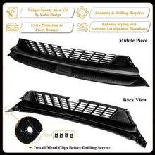 Load image into Gallery viewer, BRAND NEW 2025-2026 Tesla Model Y Juniper Matte Black Front Bumper Lip Kit By Yofer