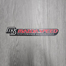 Load image into Gallery viewer, BRAND NEW 1PCS 3D Aluminum RED MAZDASPEED Car Front/Rear Badge Fender Body Emblem Decal Sticker