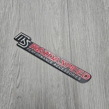Load image into Gallery viewer, BRAND NEW 1PCS 3D Aluminum RED MAZDASPEED Car Front/Rear Badge Fender Body Emblem Decal Sticker
