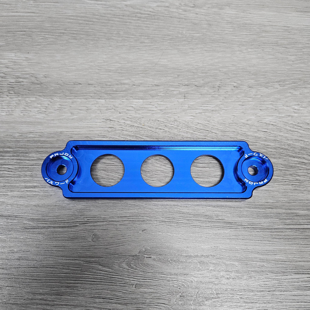Brand New Password JDM Billet Blue Battery Tie down 1992-2000 Civic & 1994-2001 Integra