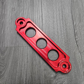 Brand New Password JDM Billet Red Battery Tie down 1992-2000 Civic & 1994-2001 Integra
