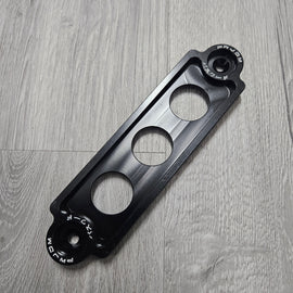 Brand New Password JDM Billet Black Battery Tie down 1992-2000 Civic & 1994-2001 Integra - JK Racing Inc