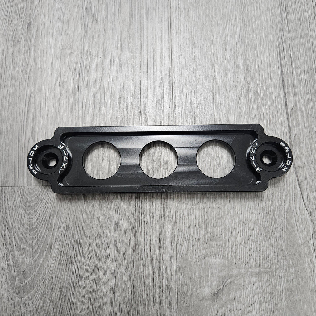 Brand New Password JDM Billet Black Battery Tie down 1992-2000 Civic & 1994-2001 Integra - JK Racing Inc