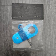 Load image into Gallery viewer, BRAND NEW PASSWORD JDM EK DC S2K TEAL CNC BILLET ALUMINUM RADIATOR STAY MOUNT BRACKET+WASHER KIT - JK Racing Inc