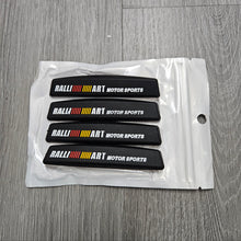 Load image into Gallery viewer, BRAND NEW UNIVERSAL 4PCS RALLIART CAR DOOR EDGE GUARD RUBBER ANTI-SCRATCH STRIP PROTECTOR - JK Racing Inc