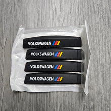 Load image into Gallery viewer, BRAND NEW UNIVERSAL 4PCS VOLKSWAGEN CAR DOOR EDGE GUARD RUBBER ANTI-SCRATCH STRIP PROTECTOR - JK Racing Inc