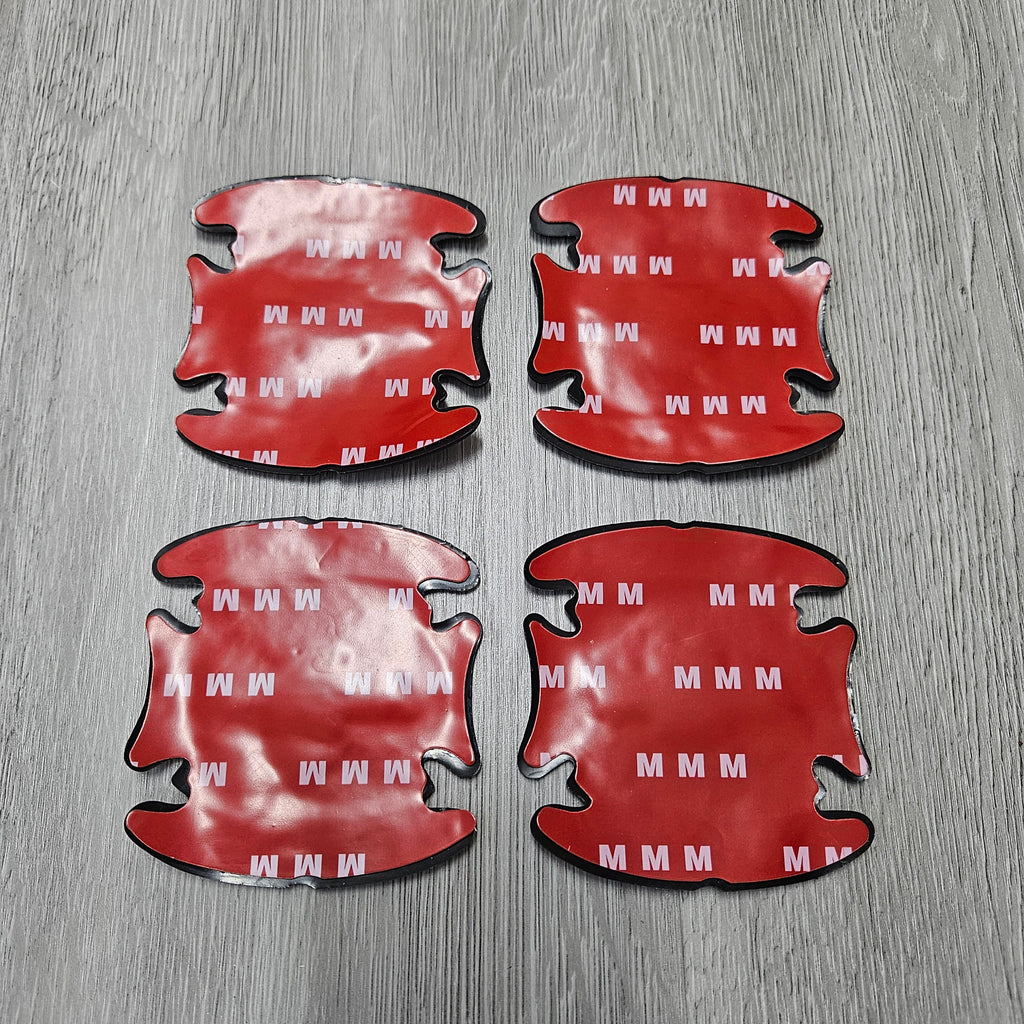 BRAND NEW UNIVERSAL 4PCS HONDA RUBBER ANTI-SCRATCH DOOR HANDLE BOWL PROTECTOR