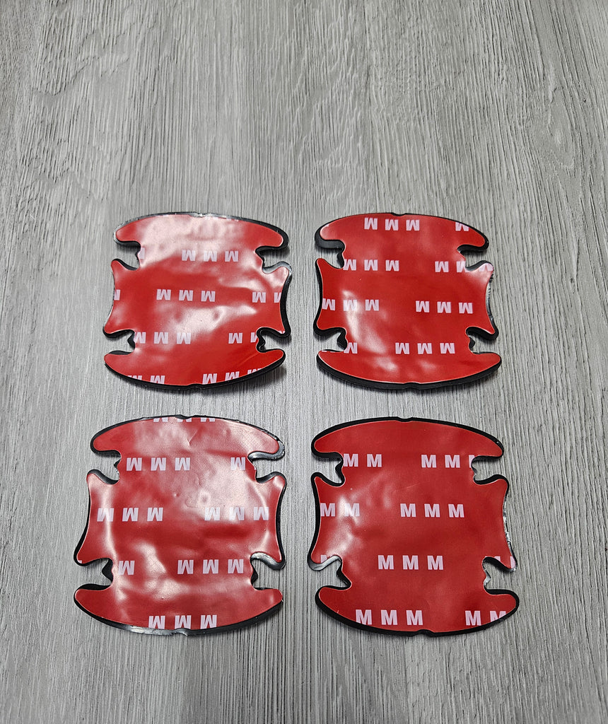 BRAND NEW UNIVERSAL 4PCS NISSAN RUBBER ANTI-SCRATCH DOOR HANDLE BOWL PROTECTOR