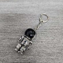 Load image into Gallery viewer, BRAND NEW ASIMO HONDA ROBOT CAR METAL KEYCHAIN KEY TAG RINGS JDM DRIFT CHROME