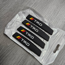 Load image into Gallery viewer, BRAND NEW UNIVERSAL 4PCS TRD CAR DOOR EDGE GUARD RUBBER ANTI-SCRATCH STRIP PROTECTOR