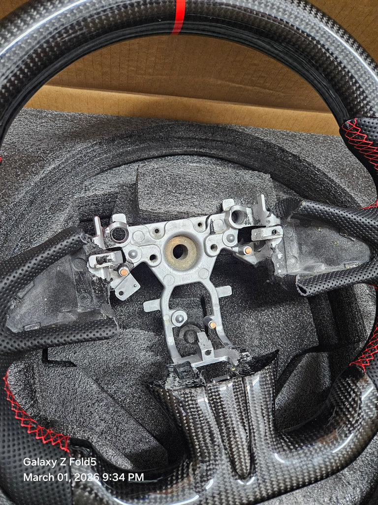 BRAND NEW 2014-2017 INFINITI Q50 Real Carbon Fiber Steering Wheel