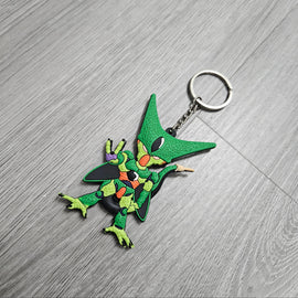 BRAND NEW DRAGON BALL Z CELL DOUBLE SIDED RUBBER RING RUBBER KEYCHAIN KEY TAG RINGS
